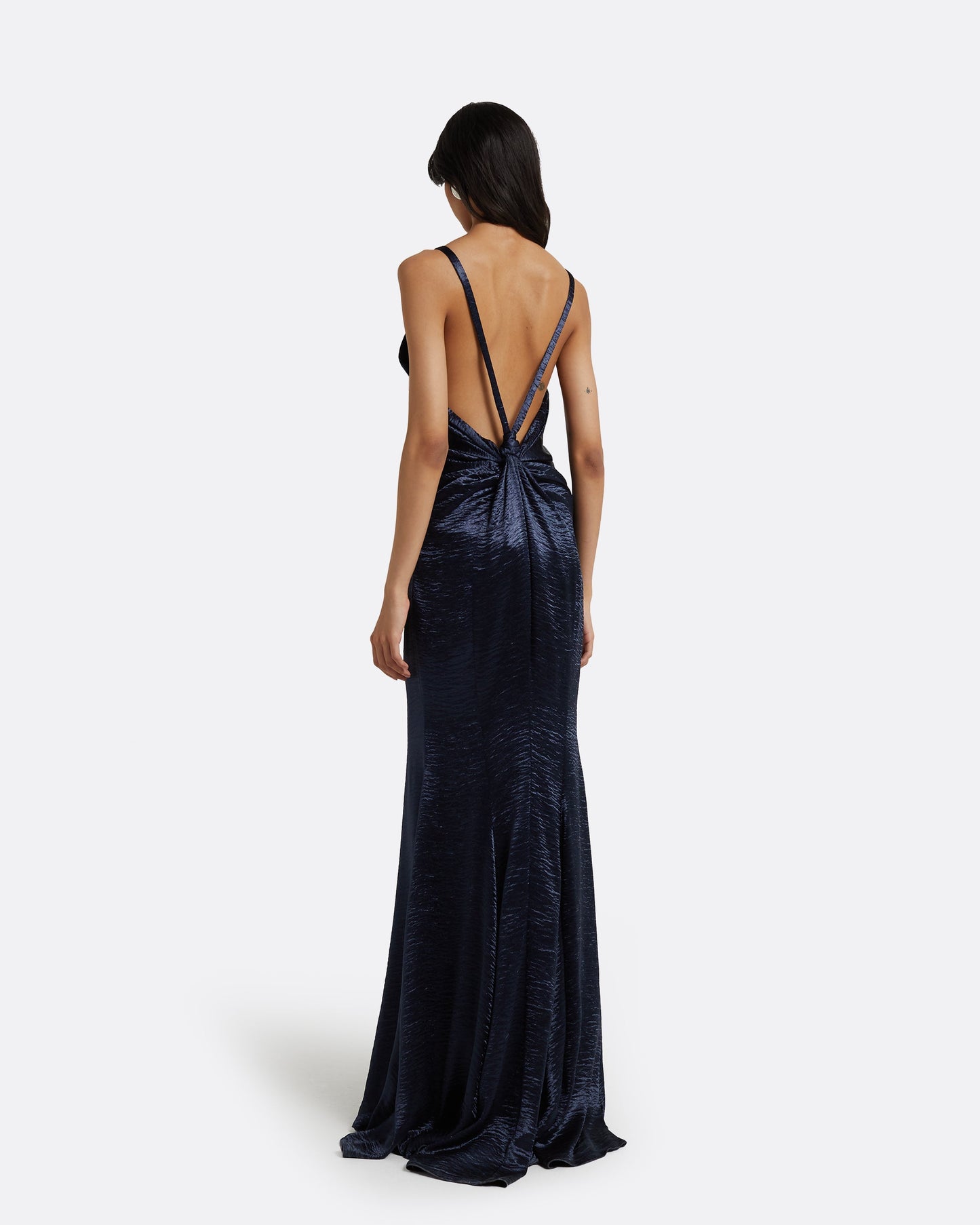 Asli Maritime Long Dress