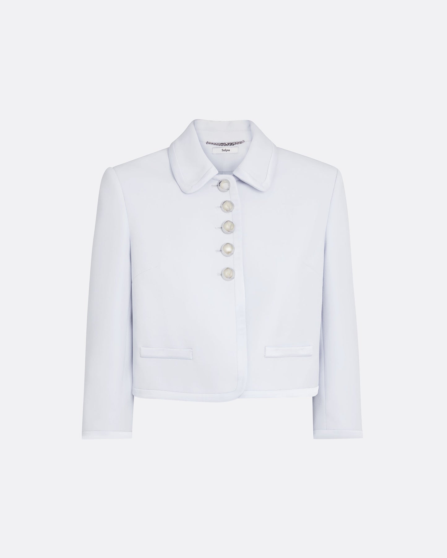 Niina Silk Blue Jacket