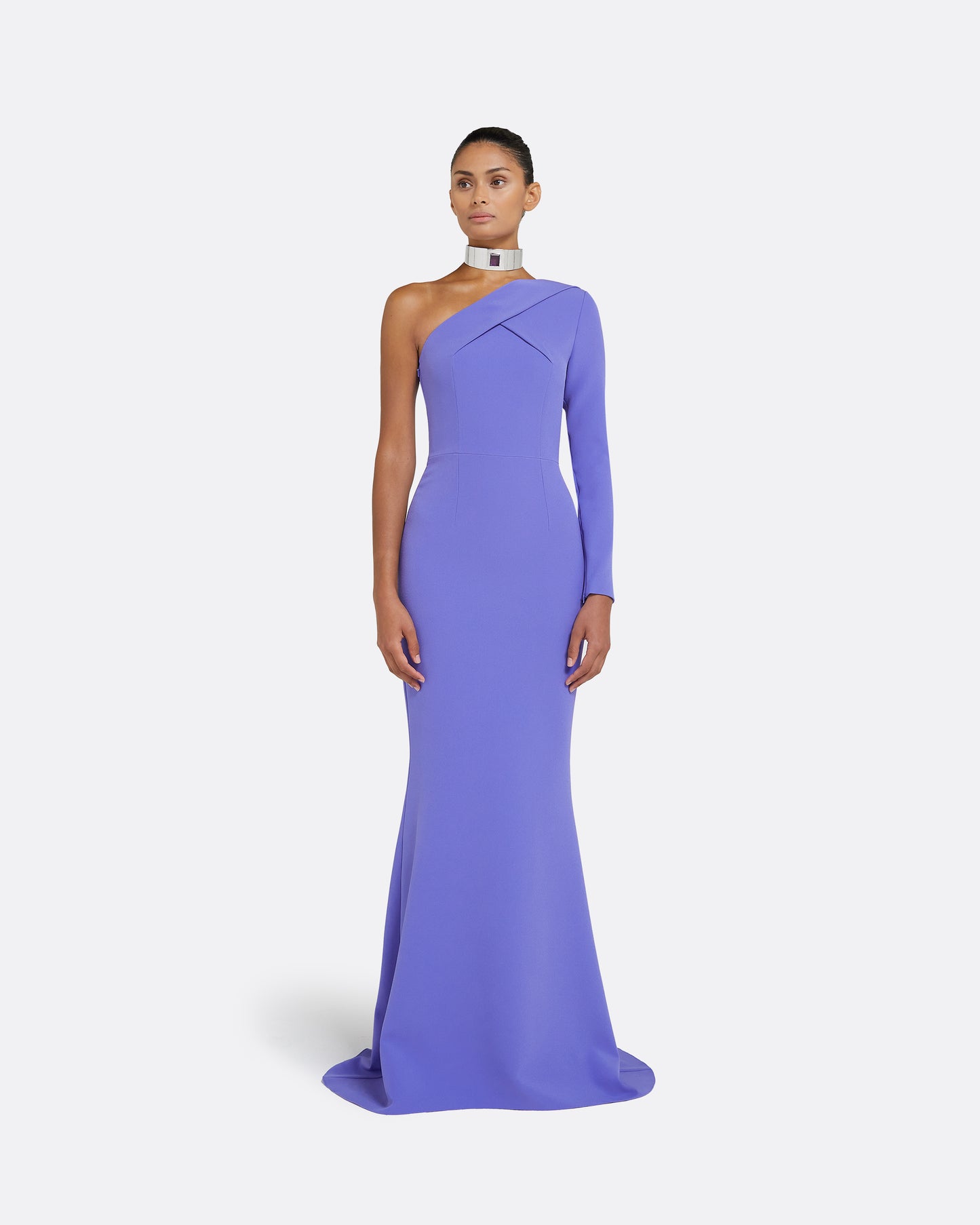 Rihanna Anemone Blue Long Dress