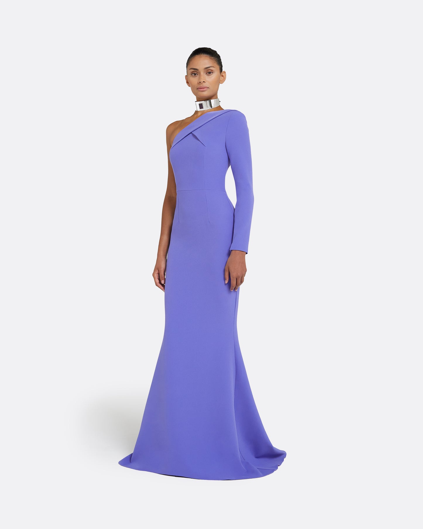 Rihanna Anemone Blue Long Dress