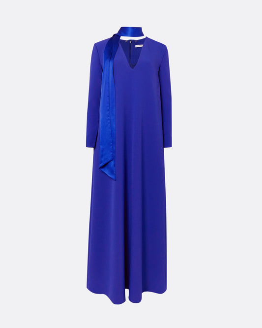 Aleah Azure Blue Long Dress