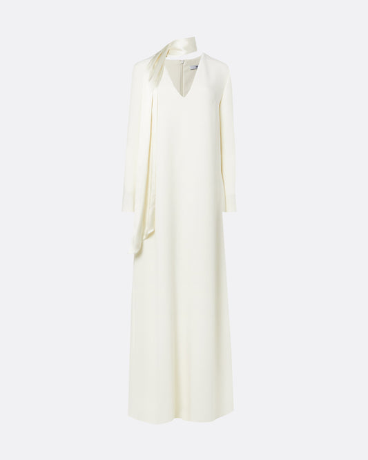 Aleah Ivory Long Dress