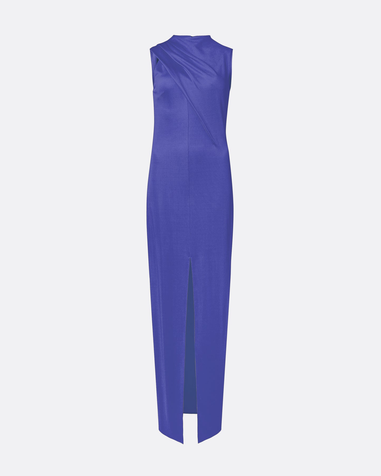 Iris Anemone Blue Long Dress