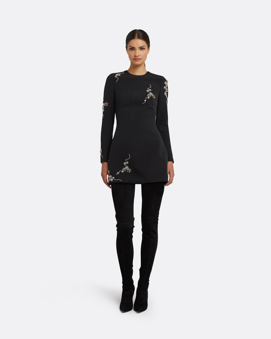 Reagan Black Short Dress