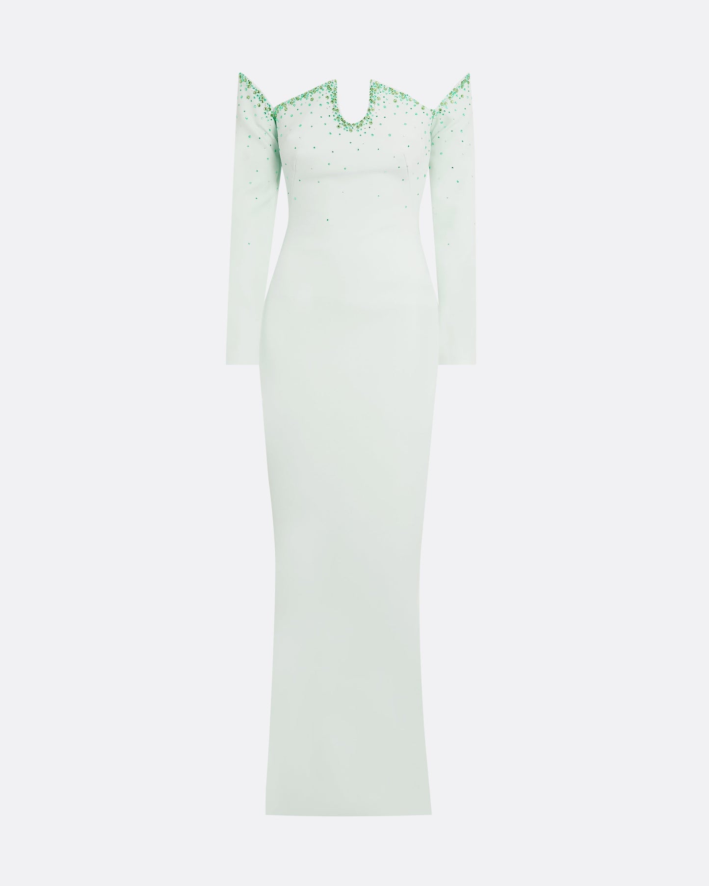 Bessy Glacier Long Dress
