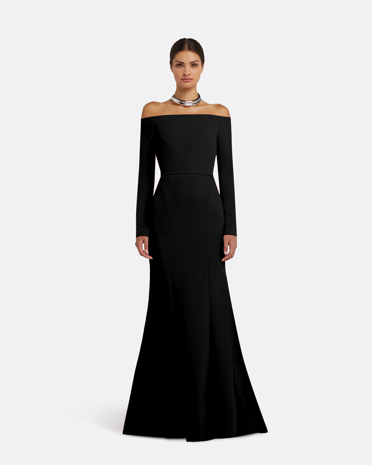 Rory Long Dress in Black
