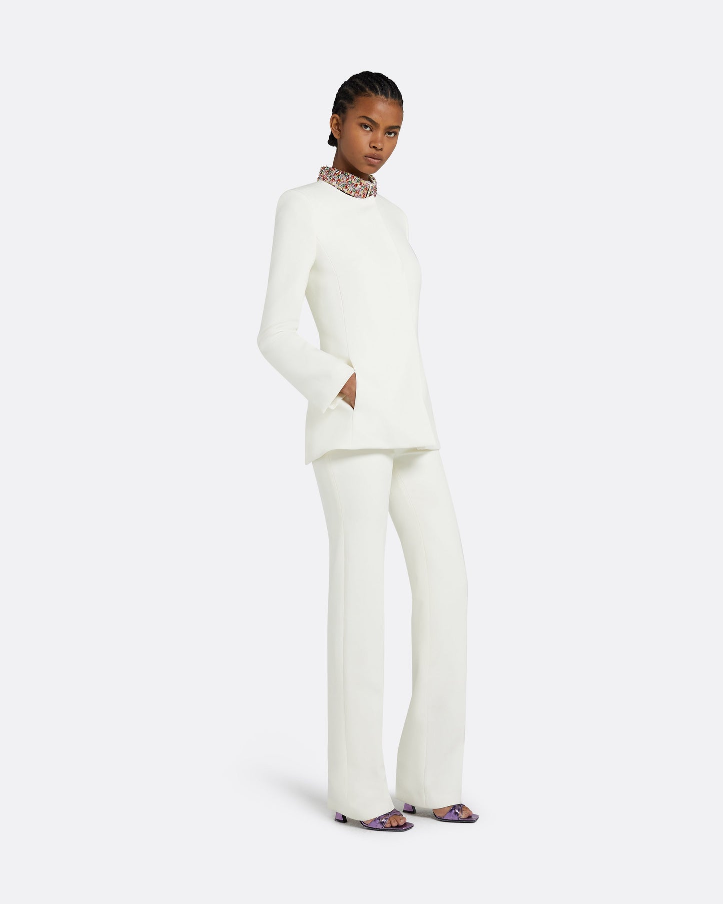 Sneha Ivory Jacket