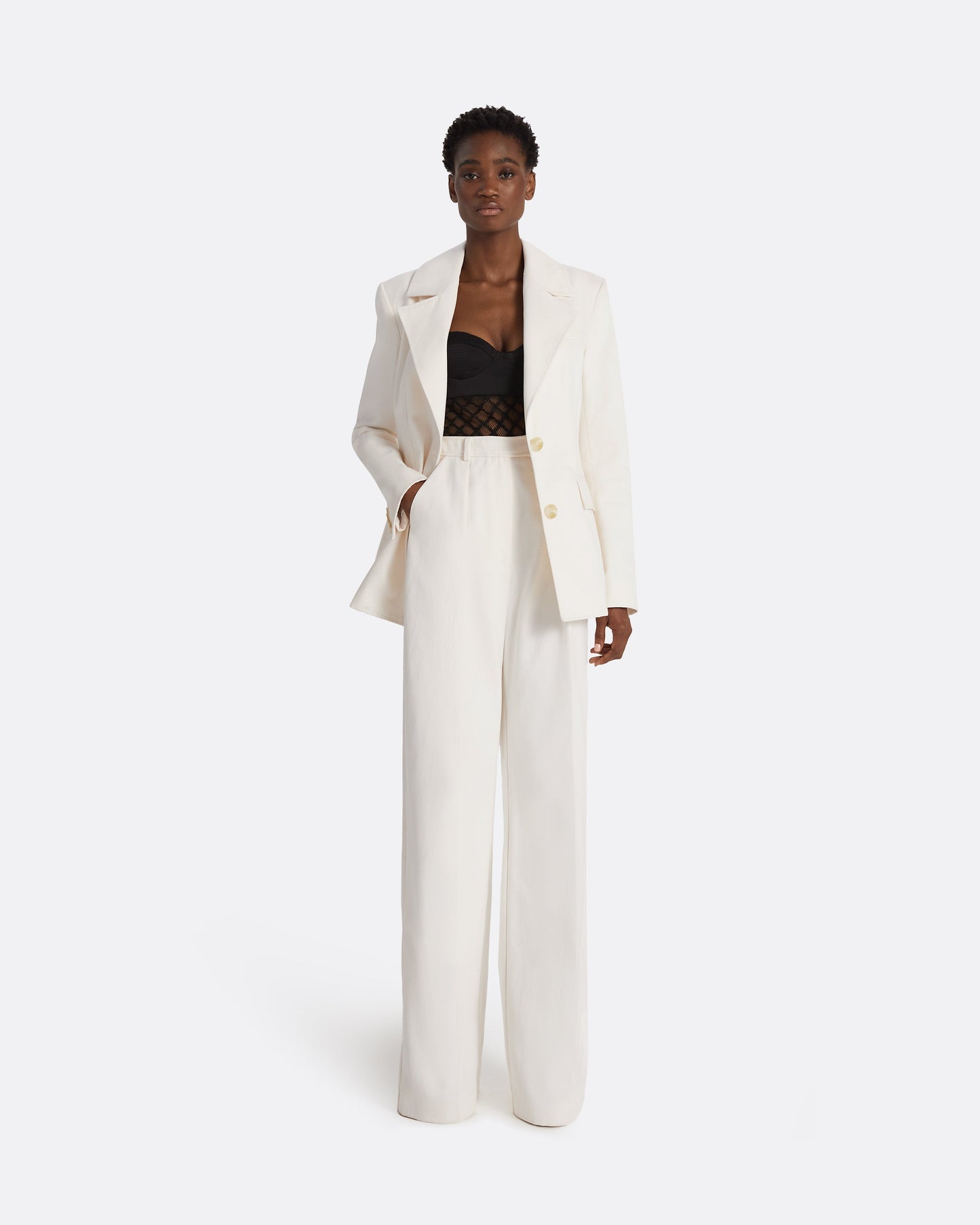Omarani Ivory Trousers