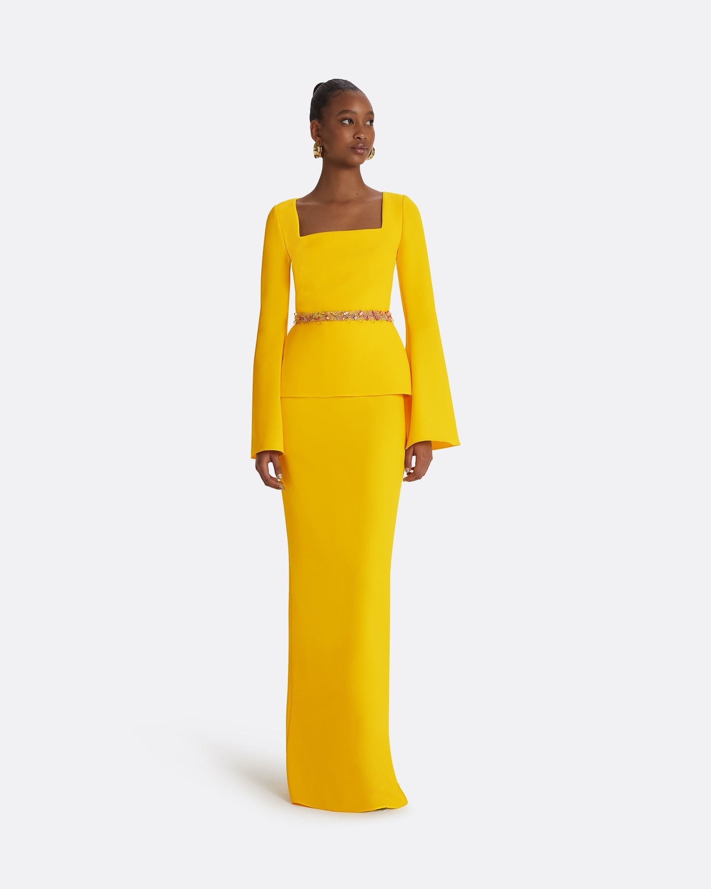 Sidha Sunshine Yellow Skirt