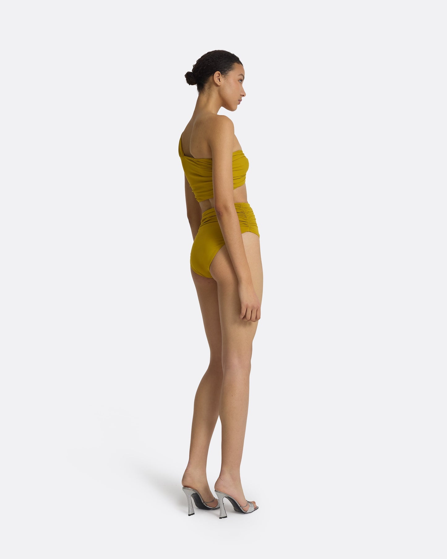 Ariella Chartreuse Bikini Bottom