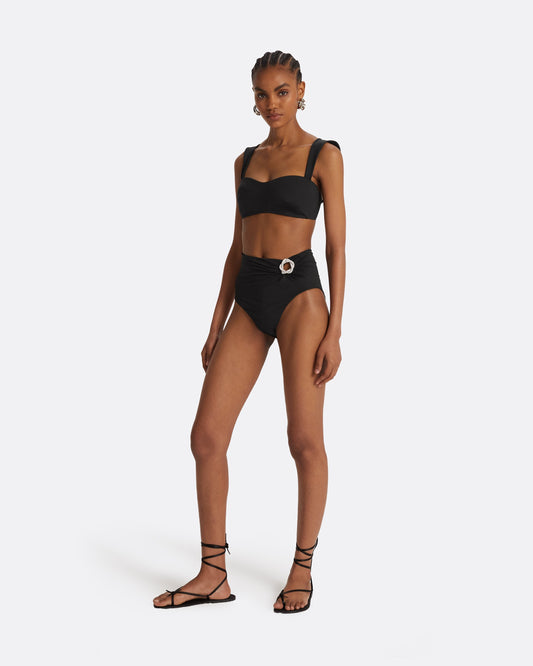 Tabi Black Bikini Bottom