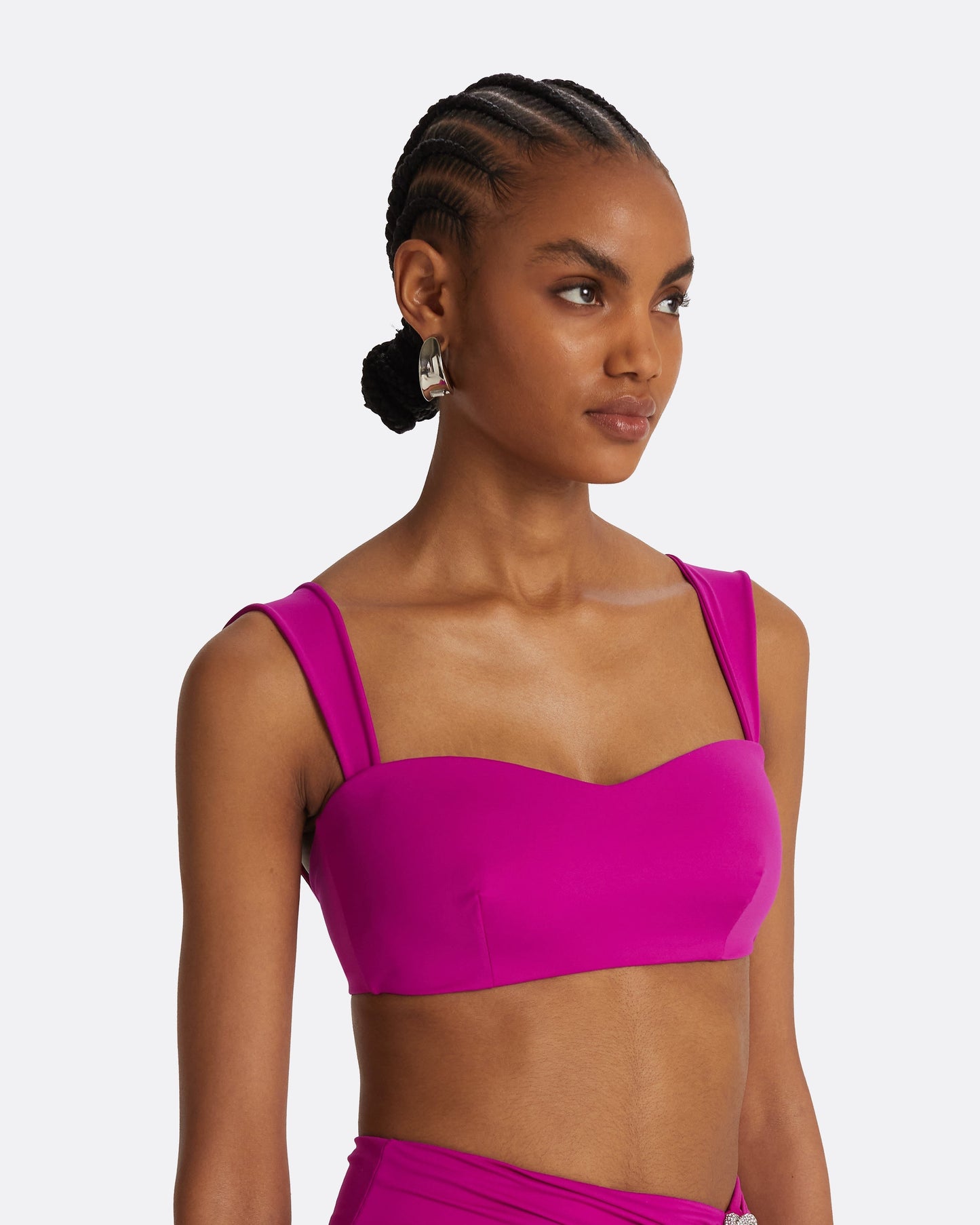 Willa Magenta Bikini Top