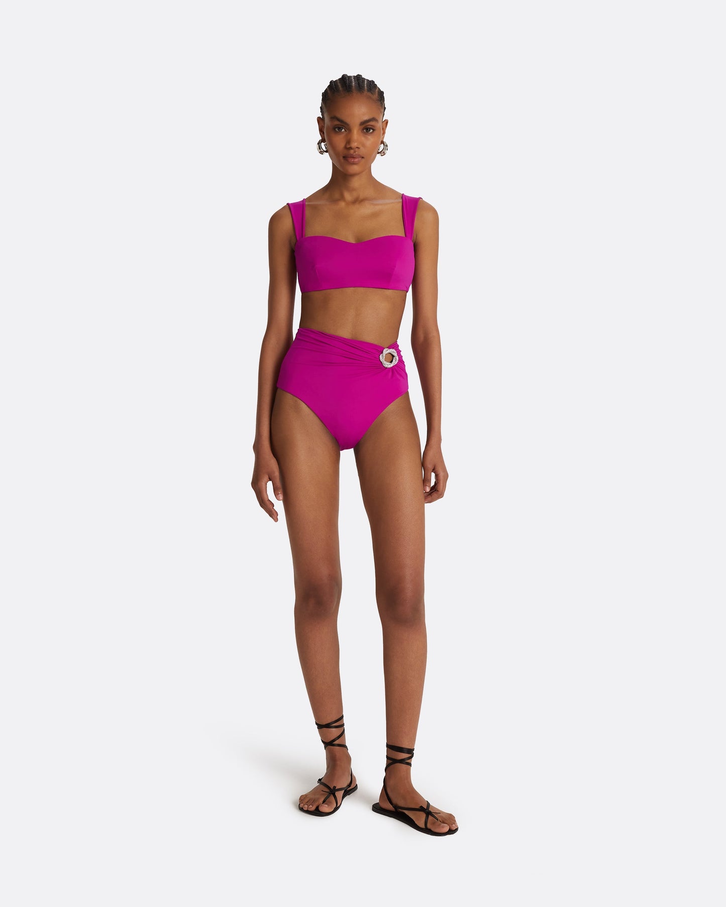 Tabi Magenta Bikini Bottom
