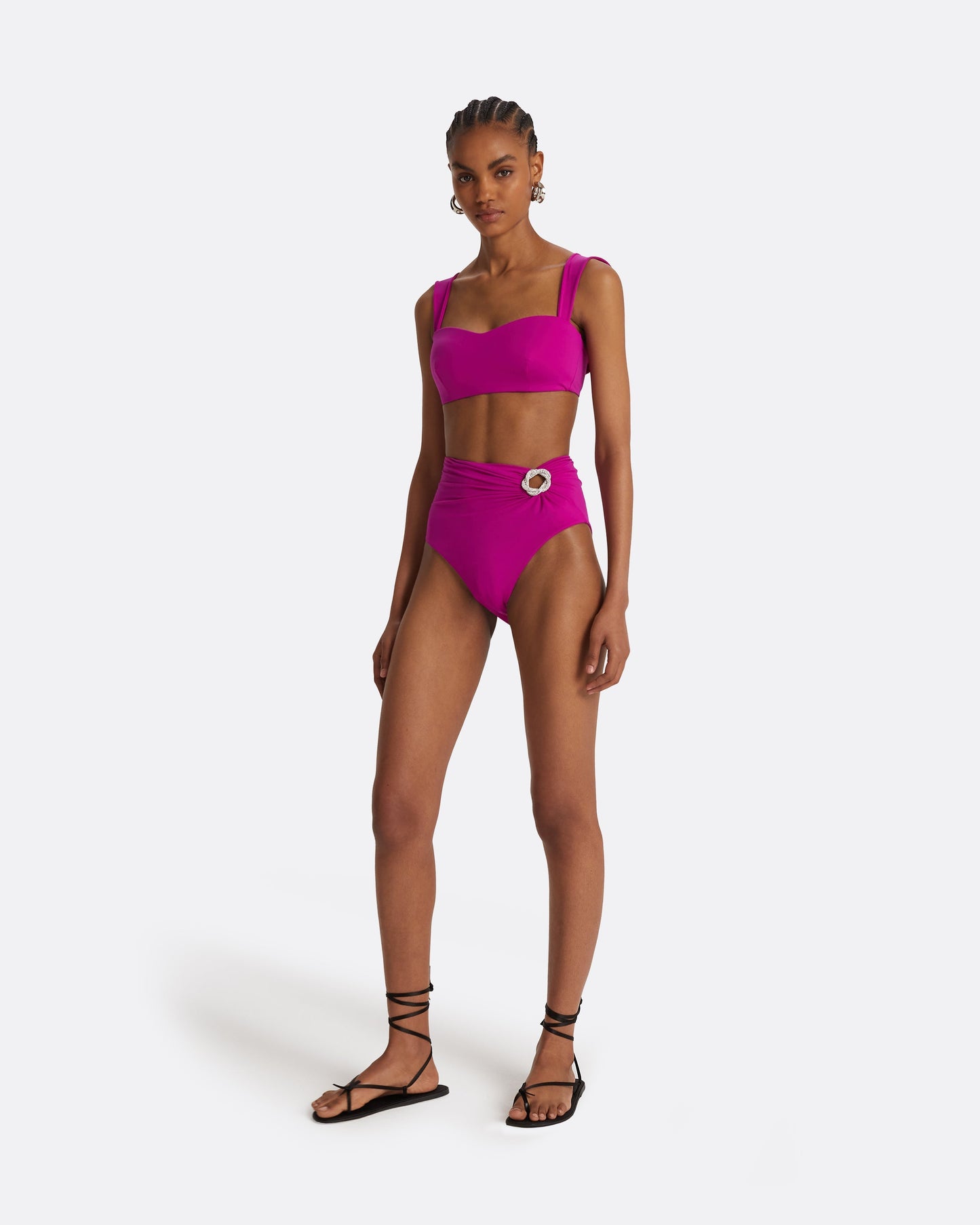Tabi Magenta Bikini Bottom