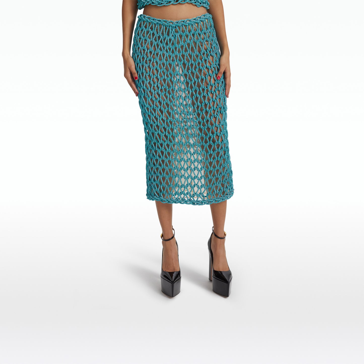 Satine Aquamarine Skirt