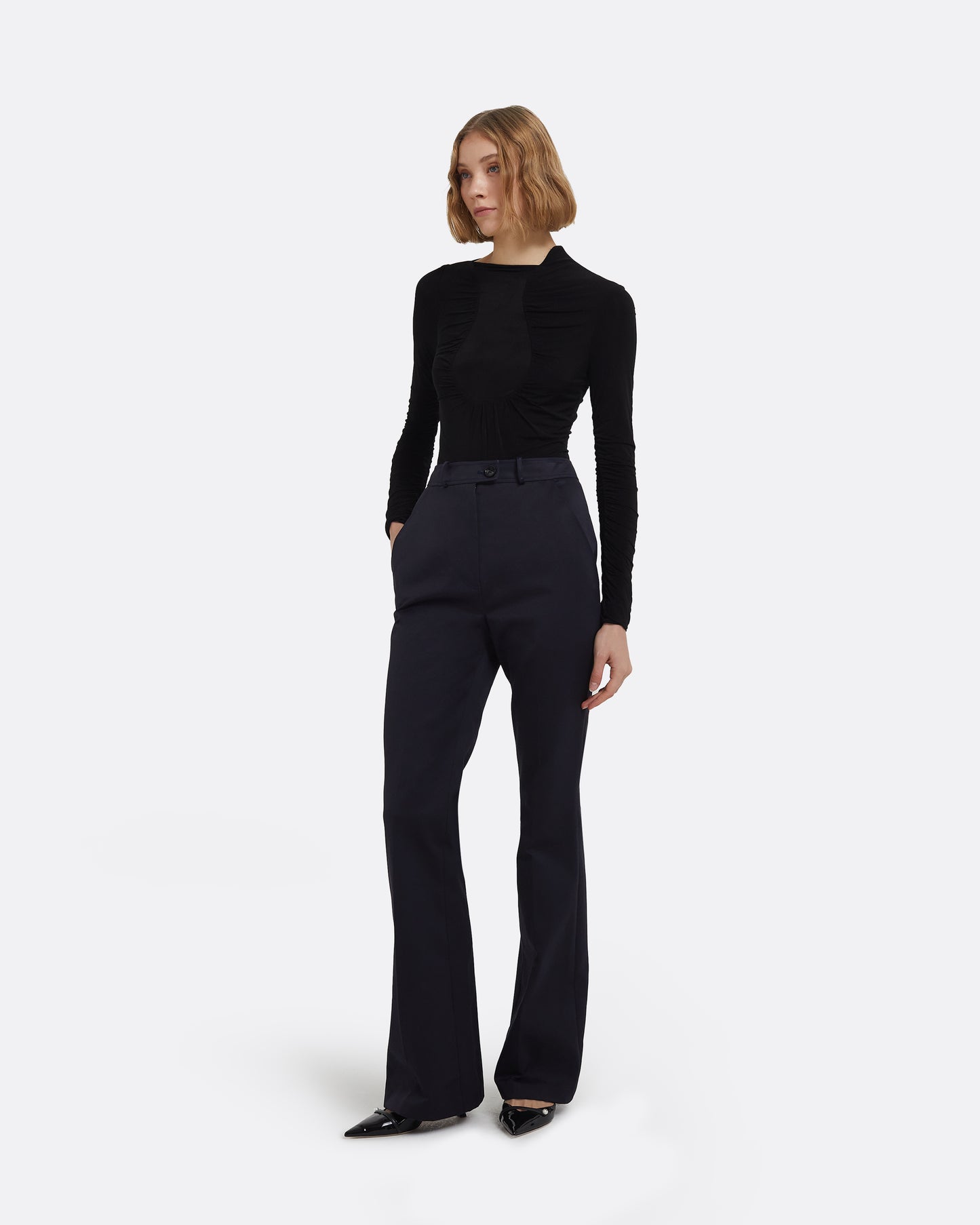 Alexis Trousers in Midnight Navy