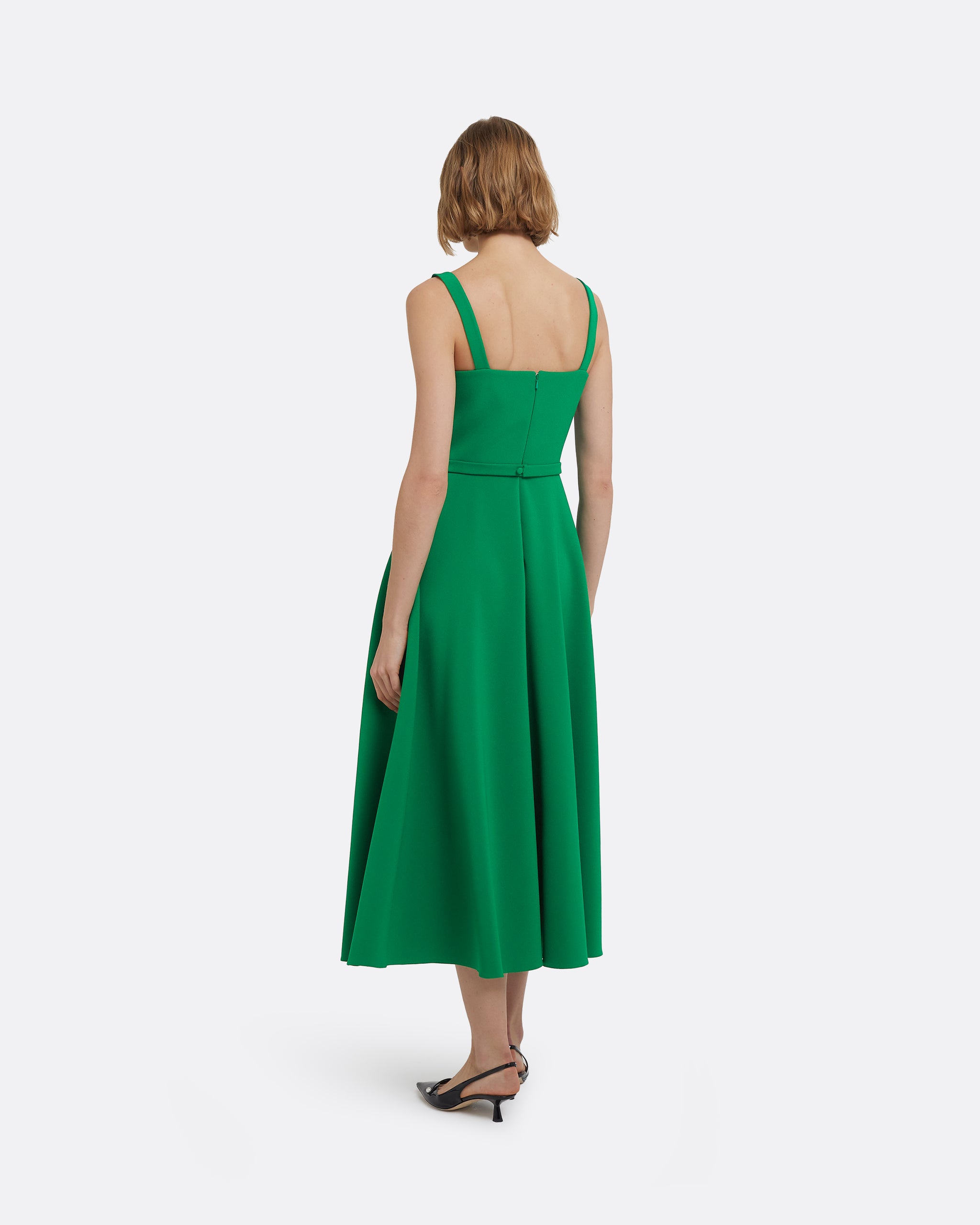 Jini Lou Gown Dusty Green