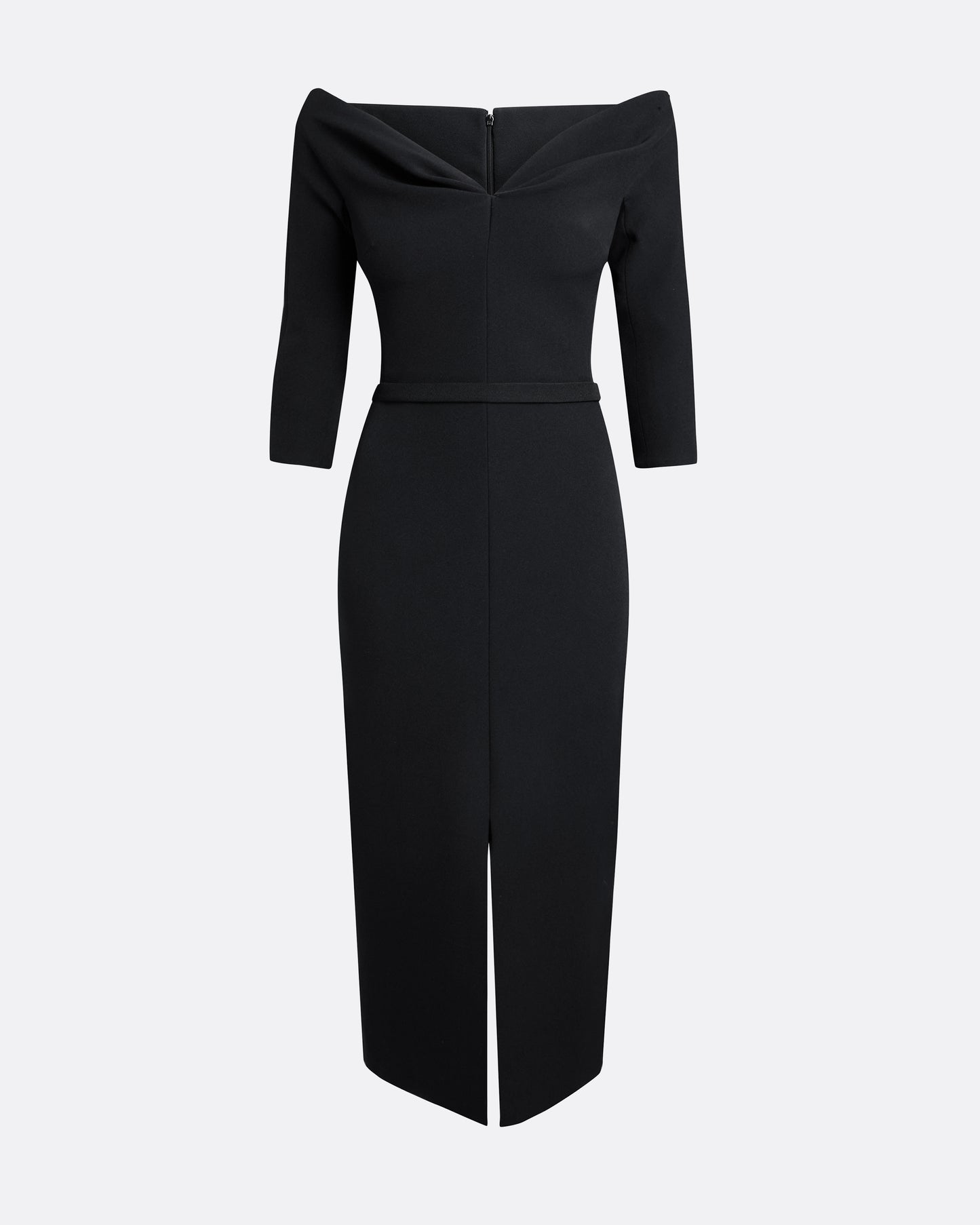 Linda Midi Dress in Black