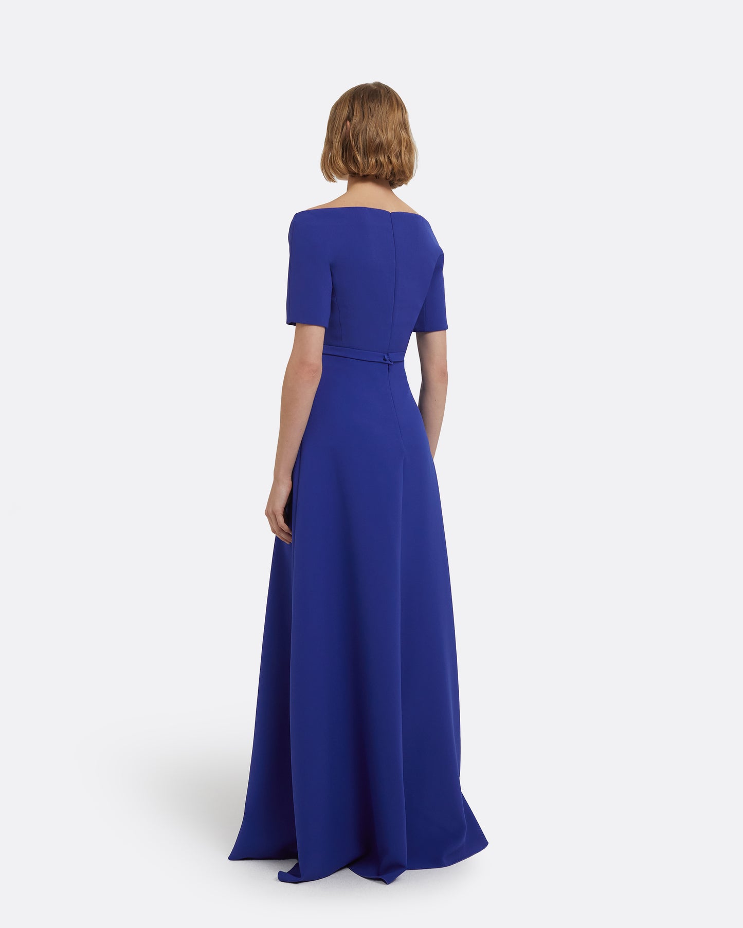 Lydia Long Dress in Skiathos Blue