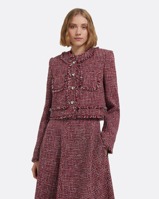 Amaya Jacket in Multi-Pinks
