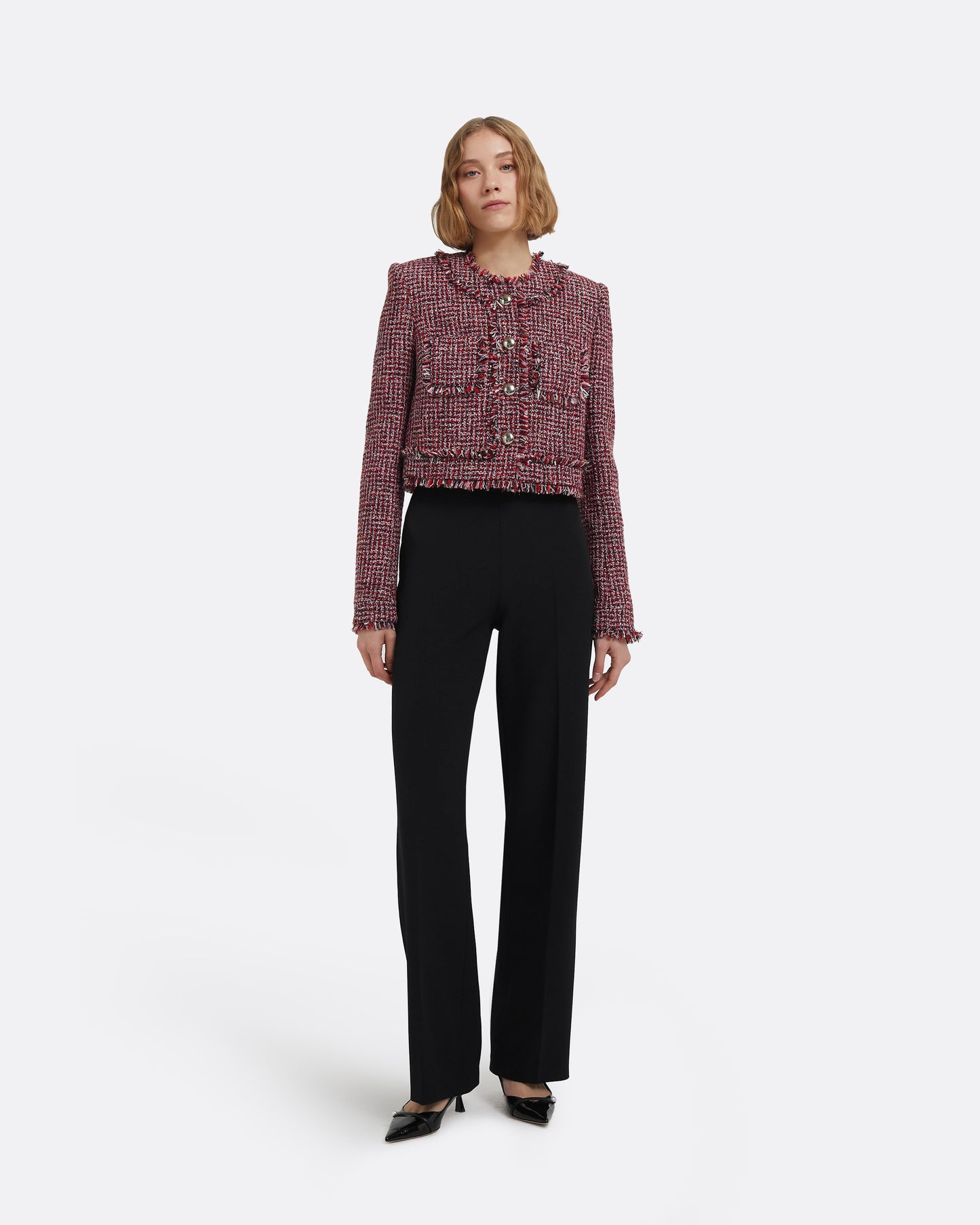 Amaya Jacket in Multi-Pinks