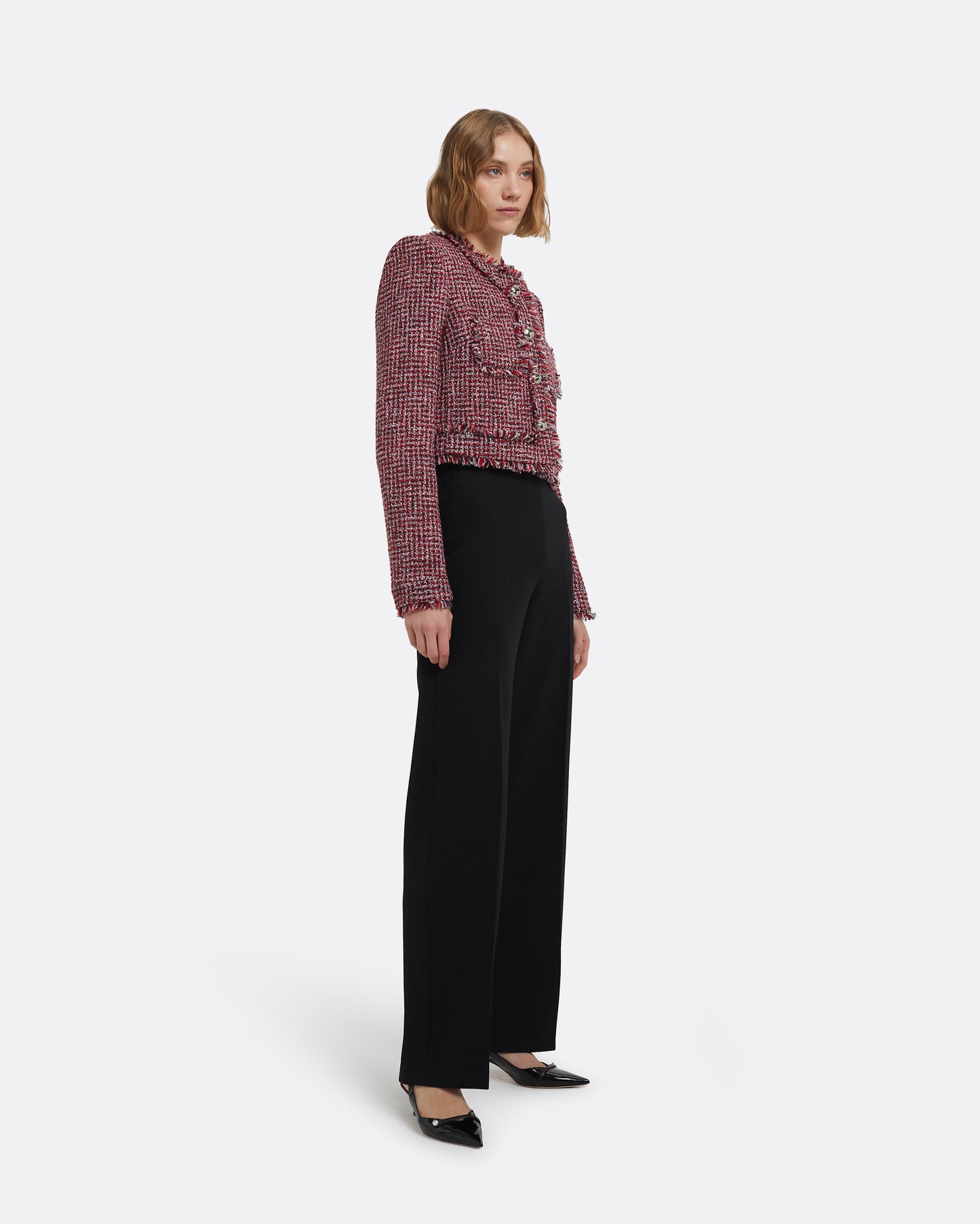Amaya Jacket in Multi-Pinks