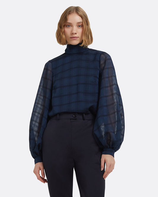 Carlie Top in Navy