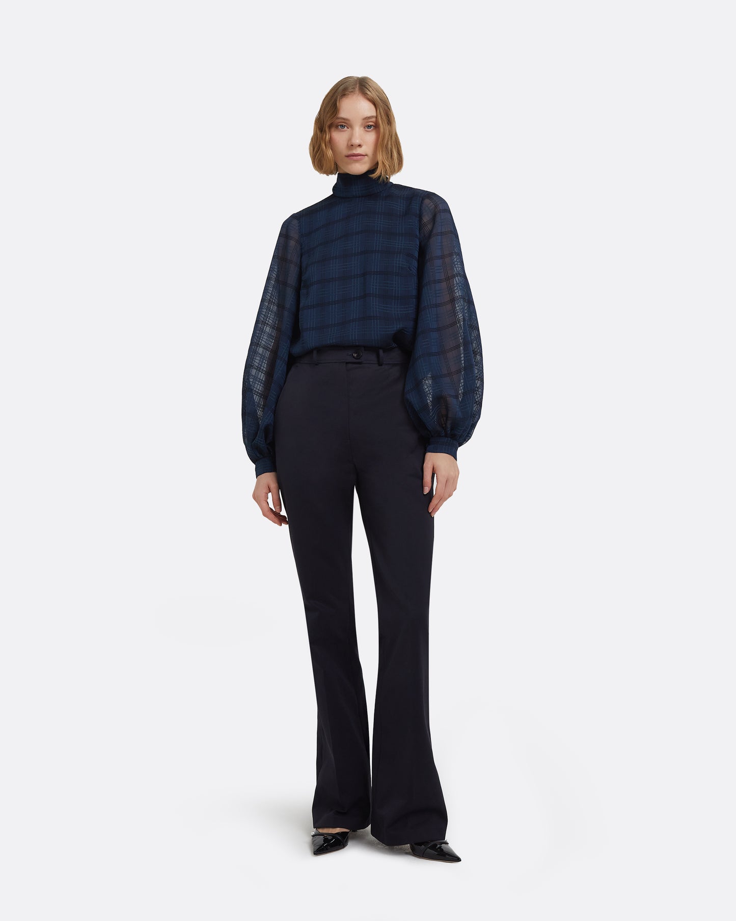 Carlie Top in Navy