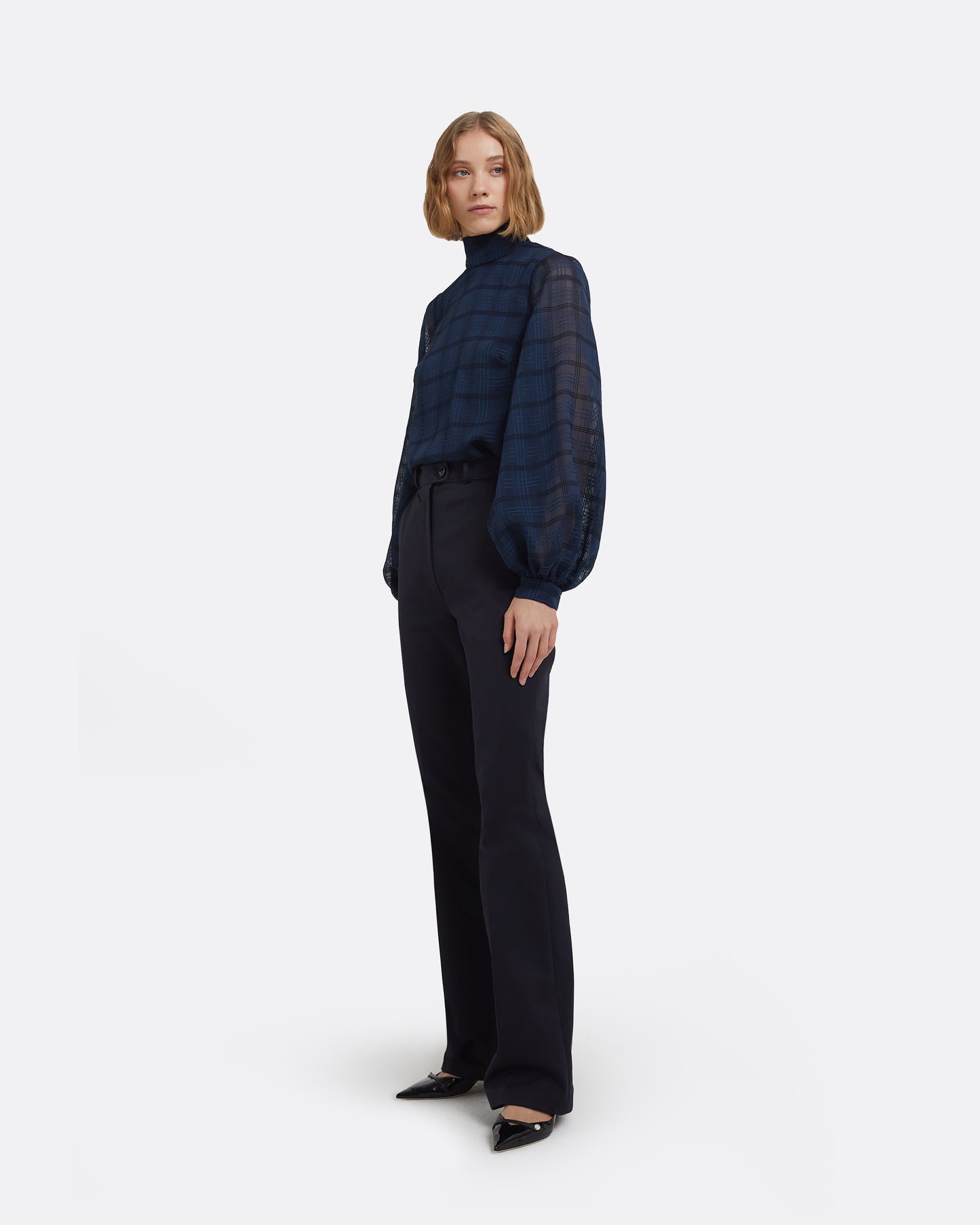 Carlie Top in Navy