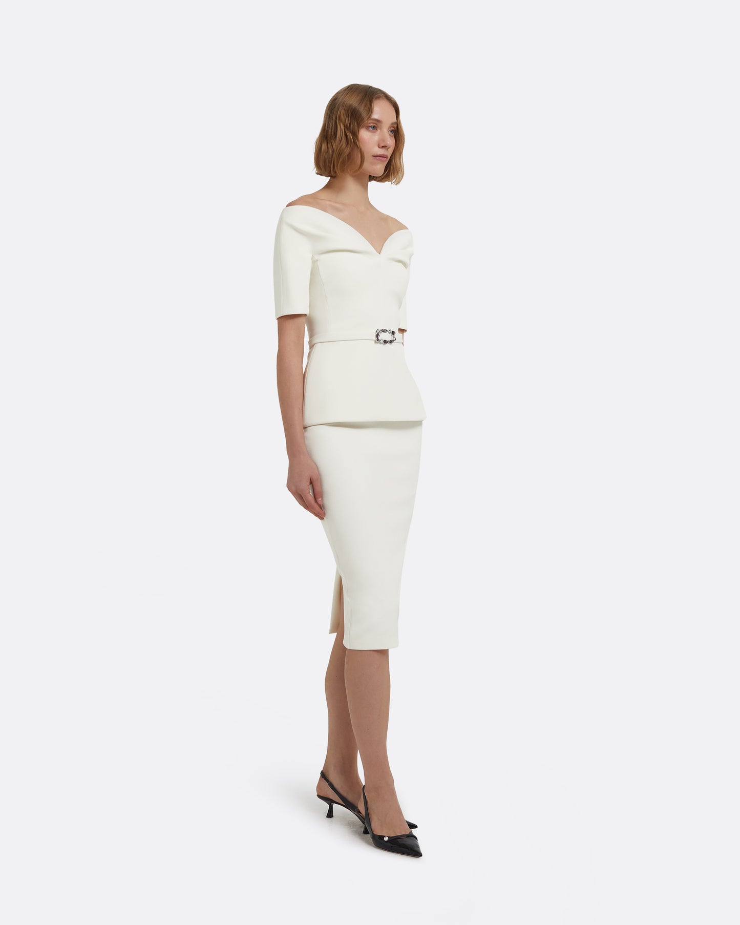 Lyddie Top in Ivory