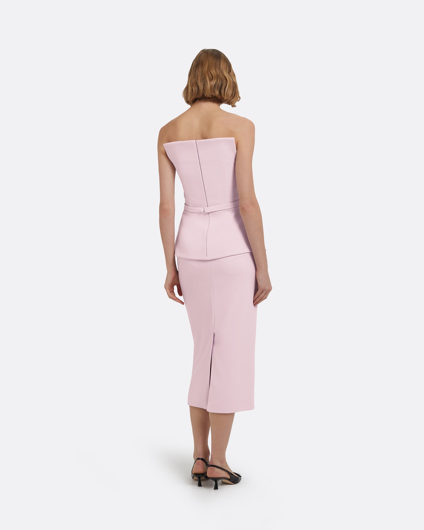 Pomona Midi Skirt in Lilac Snow