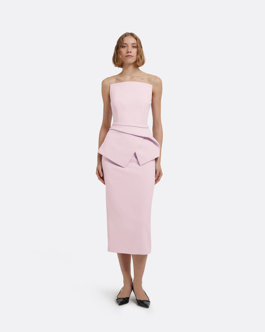 Pomona Midi Skirt in Lilac Snow