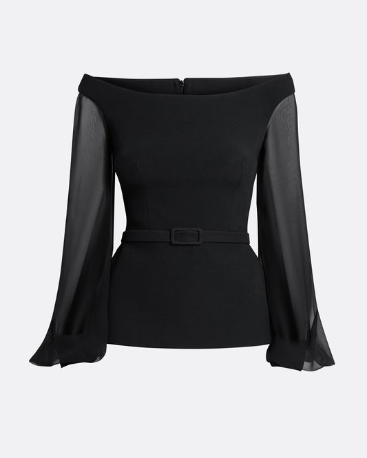 Breena Top in Black