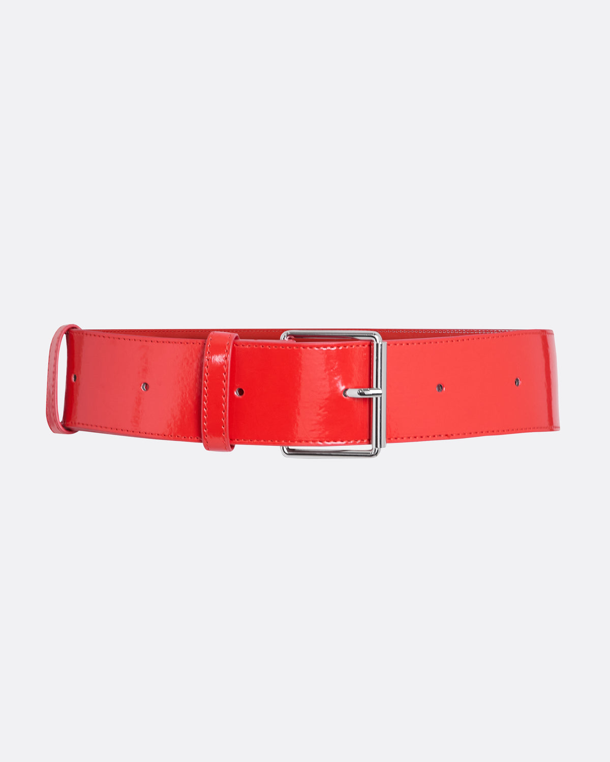 Lisbeta Belt in Apple Red