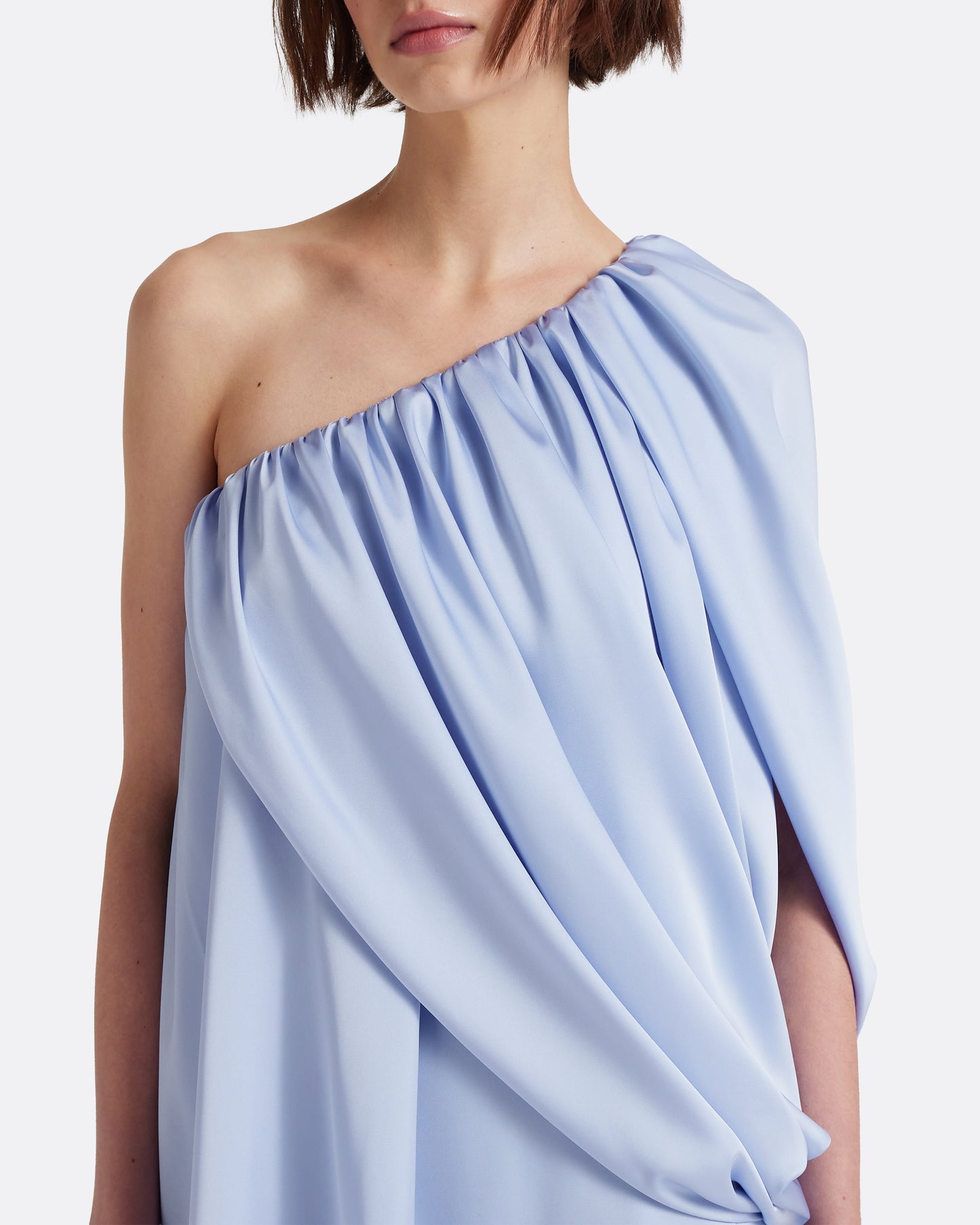 Flourine Mini Dress in Soft Sky