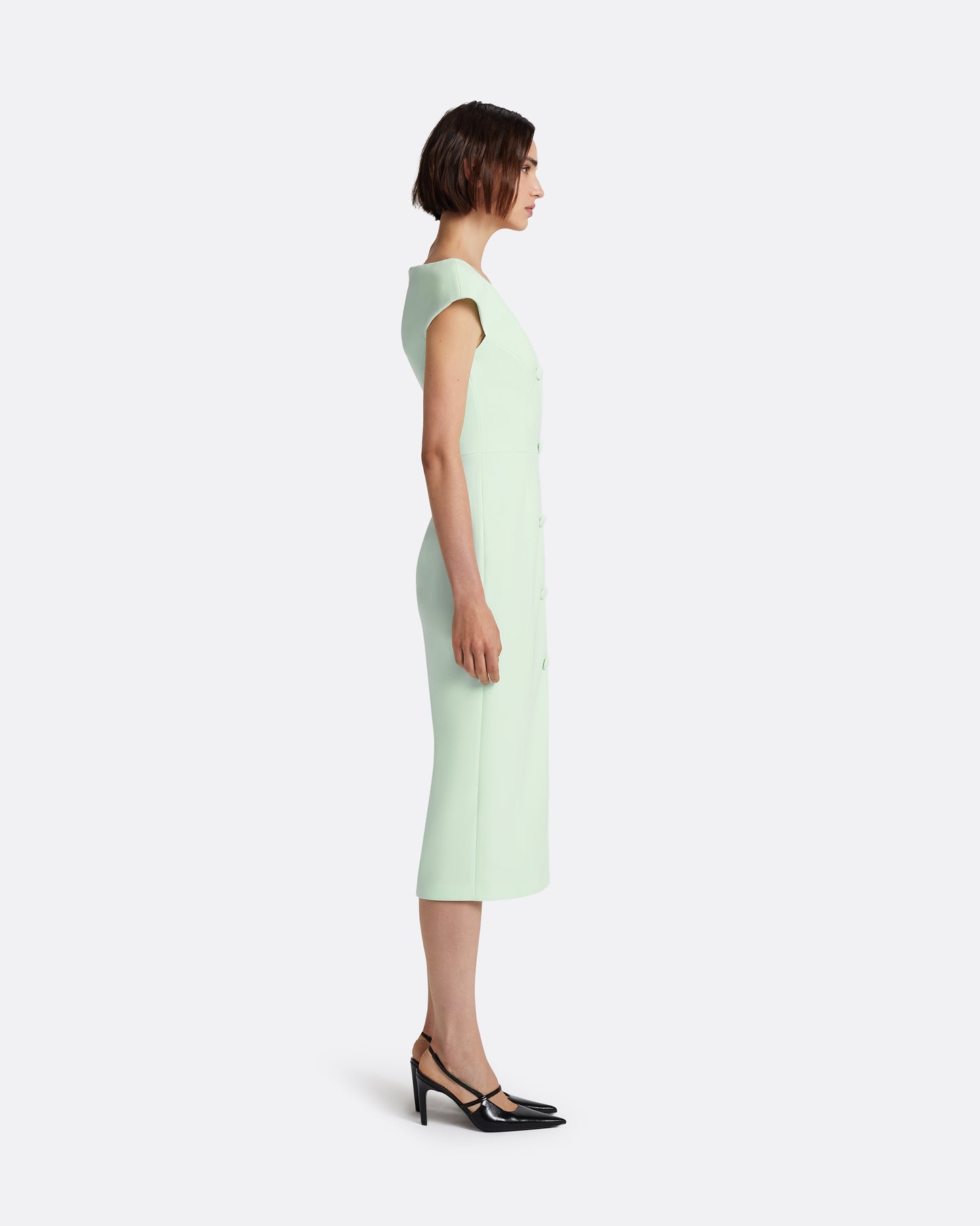 Klea Midi Dress in Sea glass