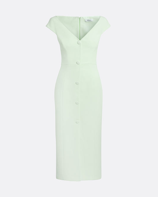 Klea Midi Dress in Sea glass