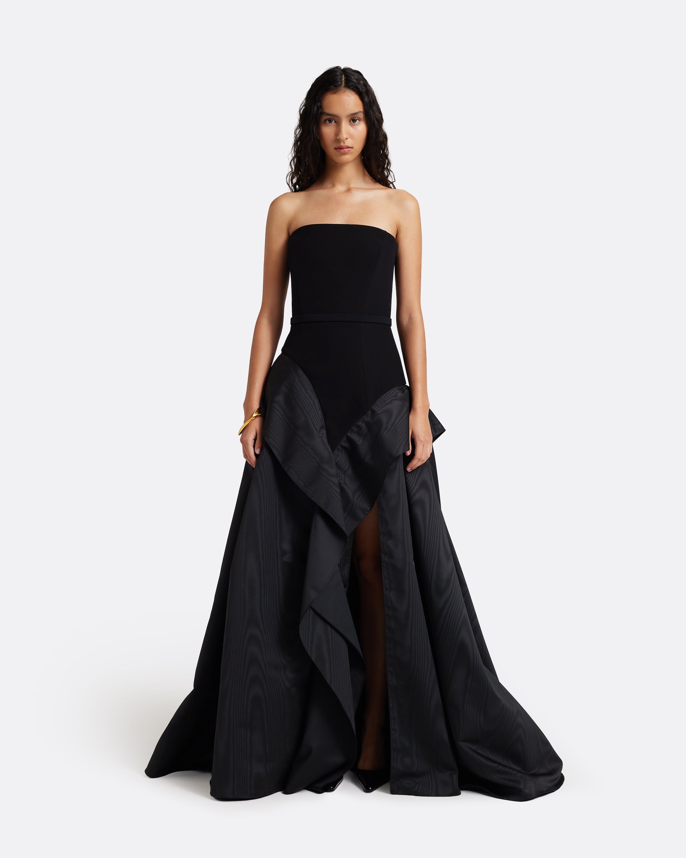 Anneline Long Dress in Black