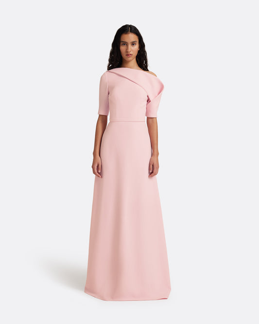 Stephanie Long Dress in Lychee