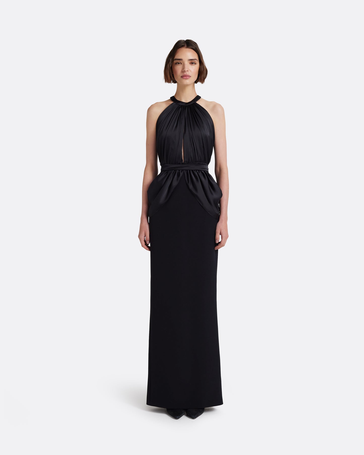 Amereis Long Dress in Black