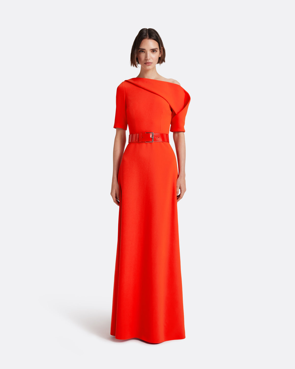 Lisbeta Belt in Apple Red
