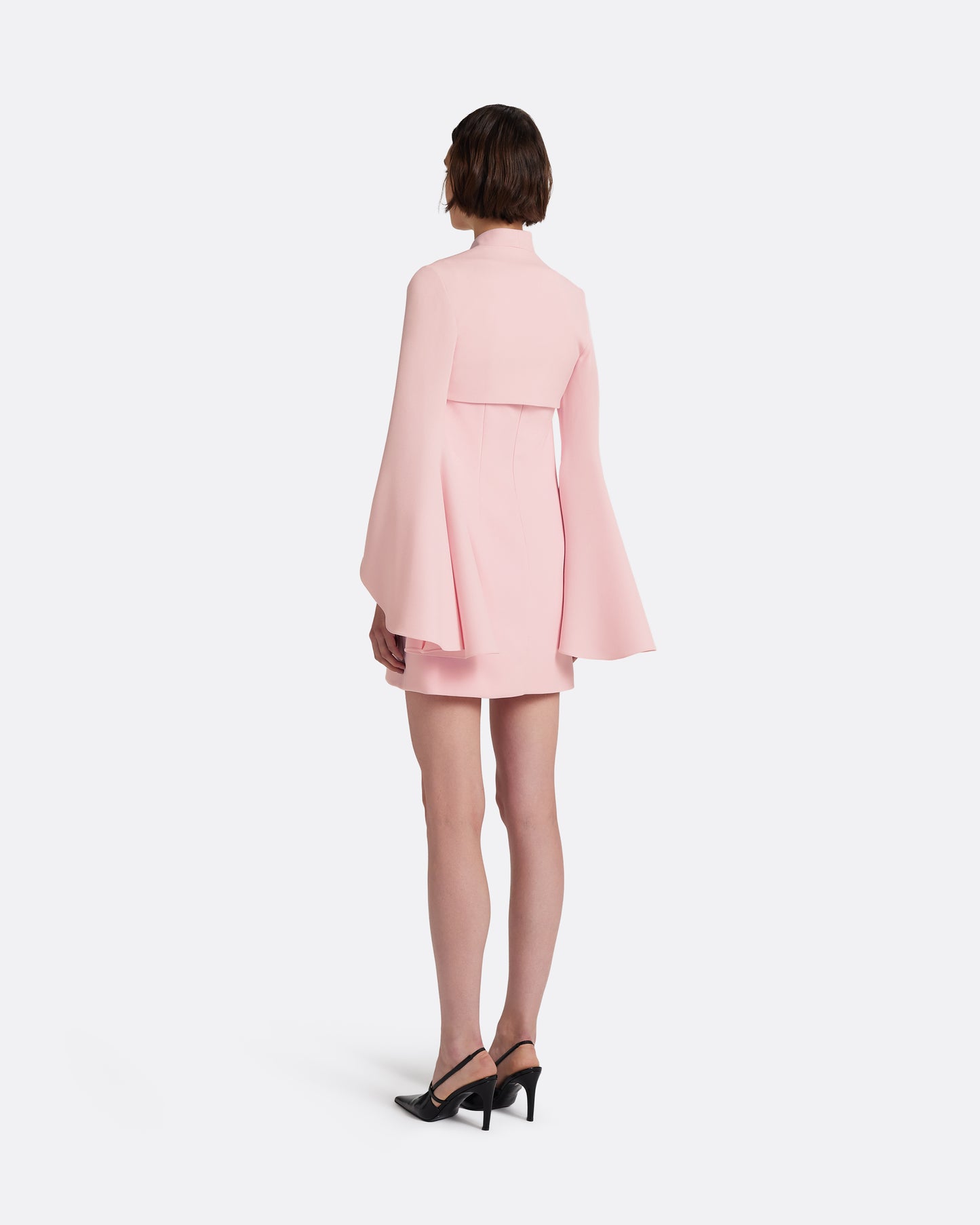 Fran Harness with Areli Mini Dress in Lychee