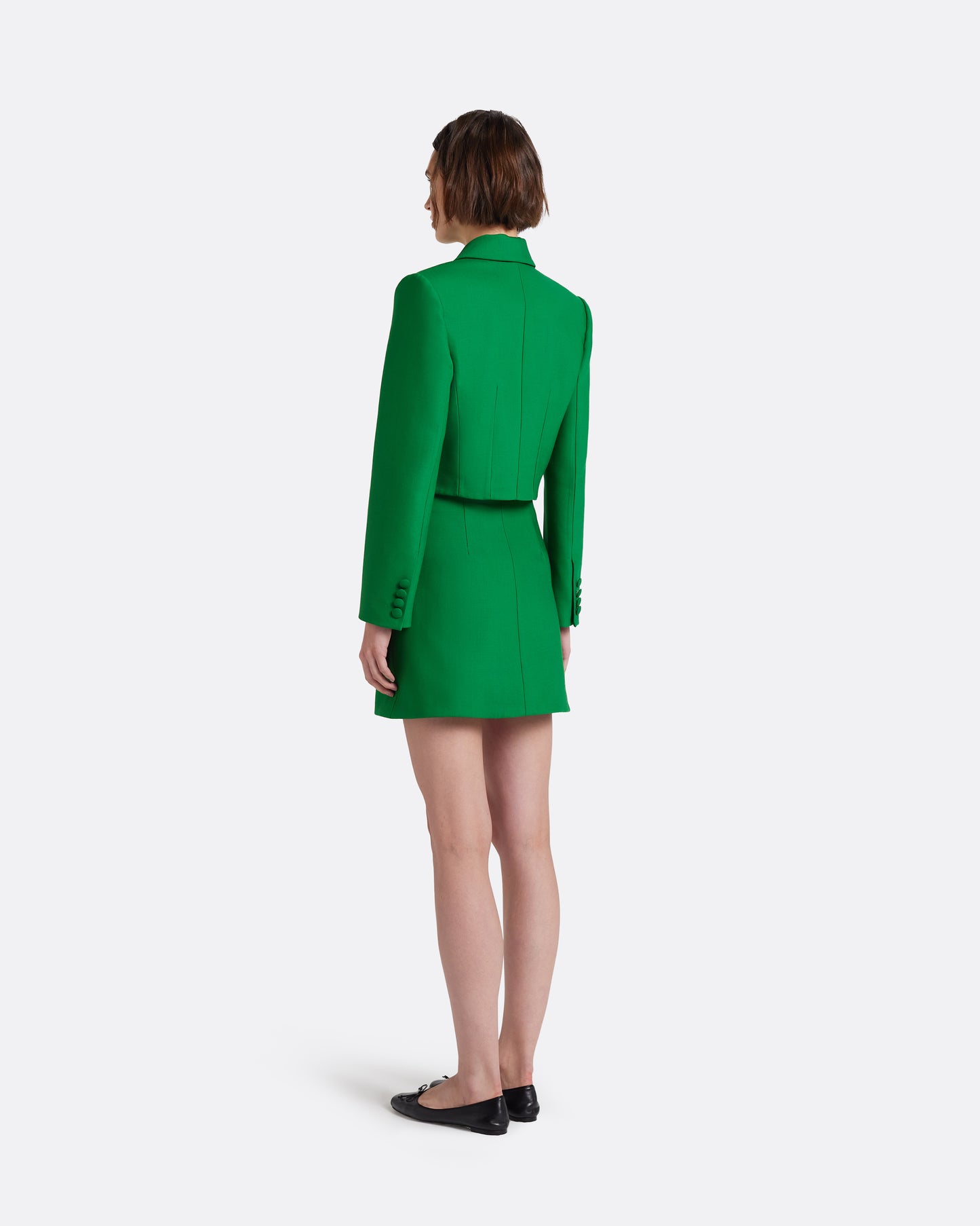 Yui Jacket in Blade Green