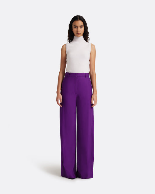 Touca Trouser in Currant