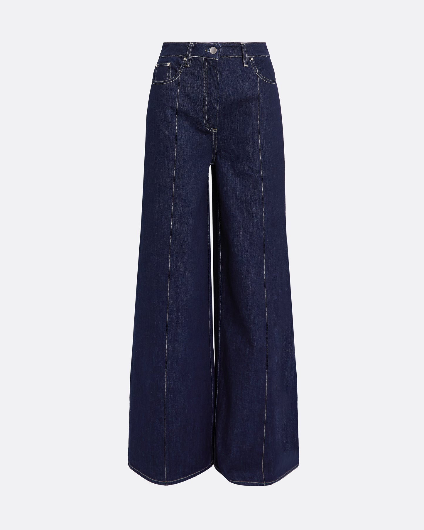 Fulvia Denim Trouser in Dark Wash