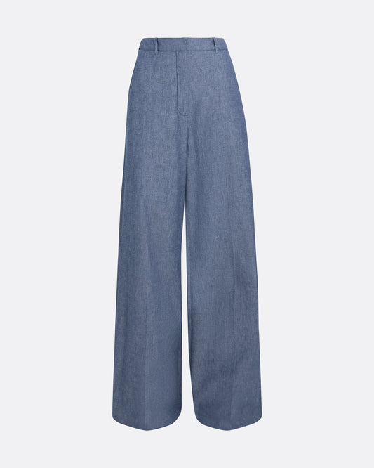 Touca Trouser in Blue blend