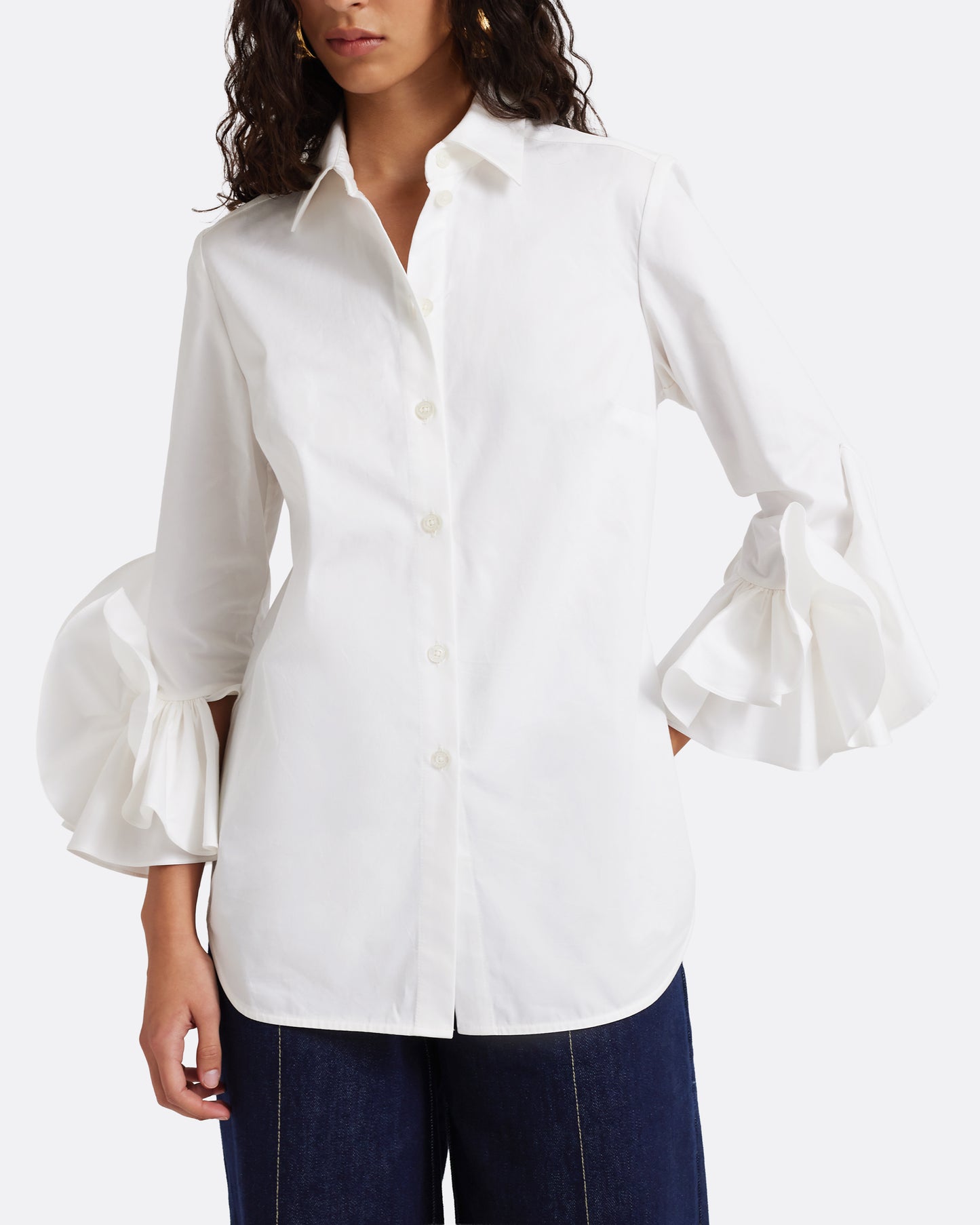 Joanne Shirt in Ivory