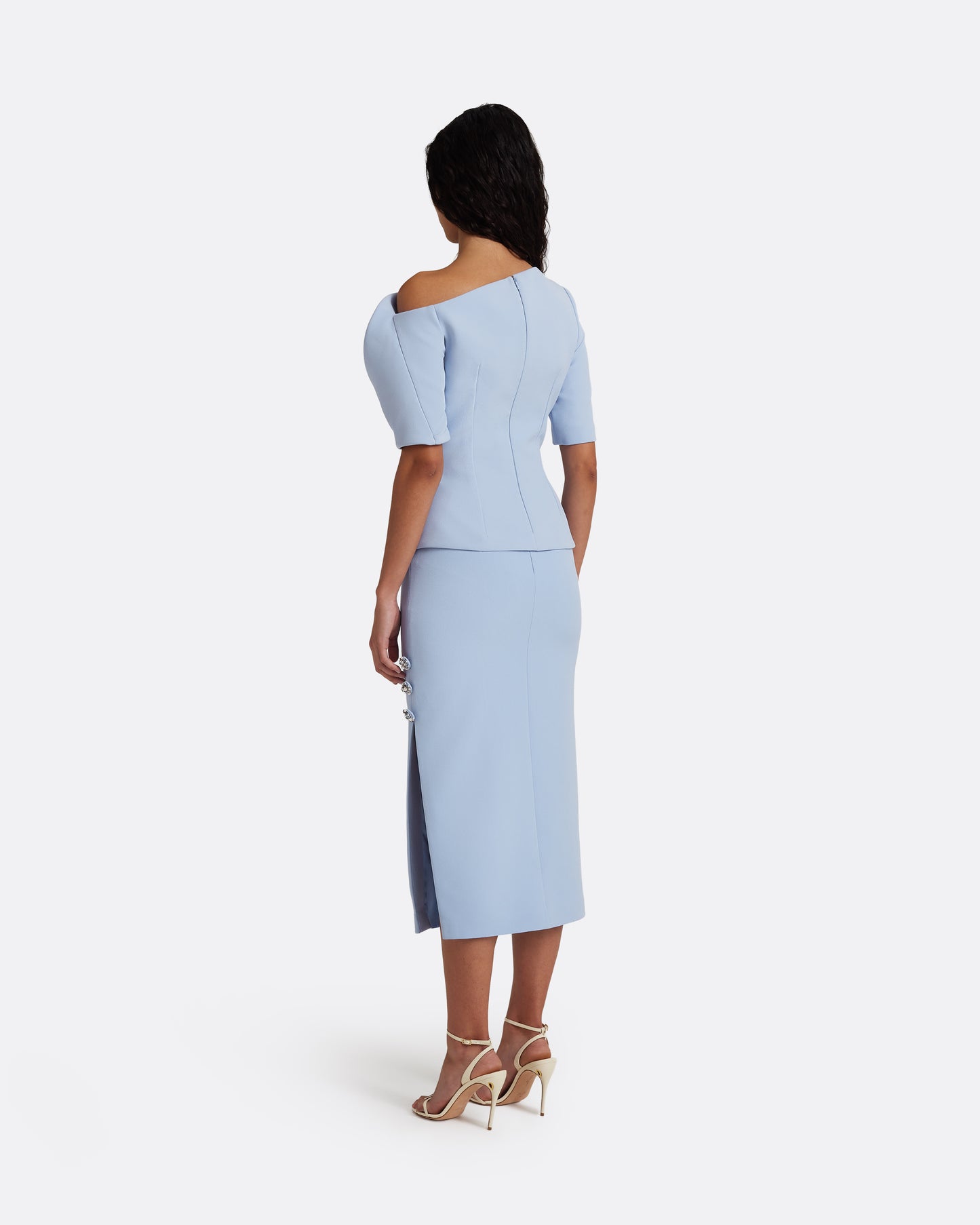 Marley Top in Soft Sky