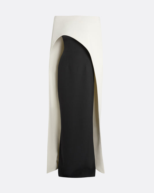 Azrael Long Dress & Maddox Harness in Ivory