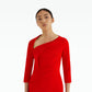 Duan Cherry Red Midi Dress